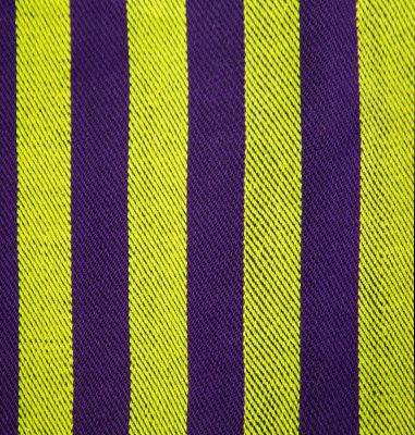 purple and lime green sample, equal amounts of lime green and purple